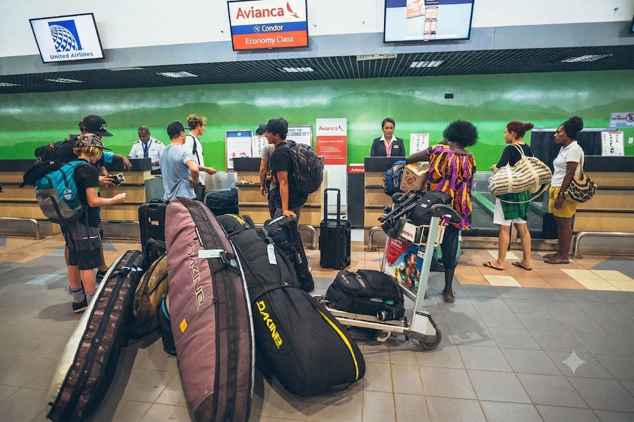 Traveling to Nicaragua with surfboards