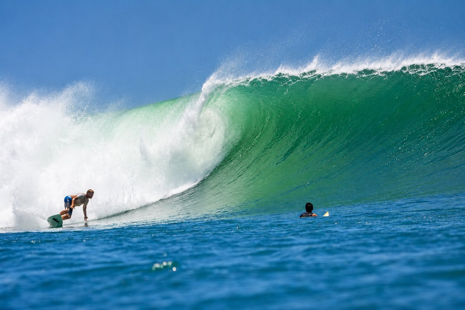 Surfing in Nicaragua